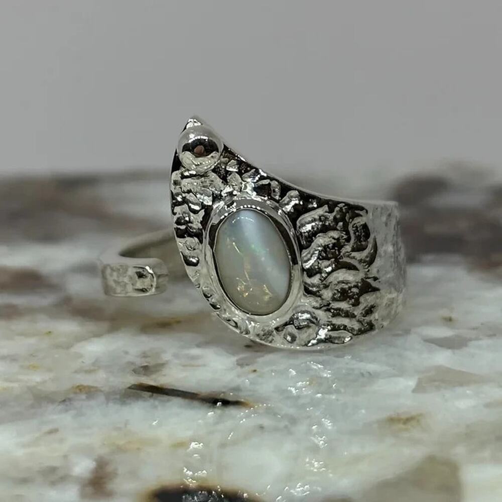 Jalisco Mexican Princess Arc Opal Ring